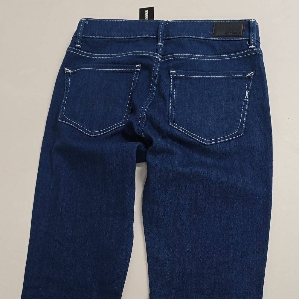 Express Ankle Legging Mid Rise Jeans - Picture 11 of 14